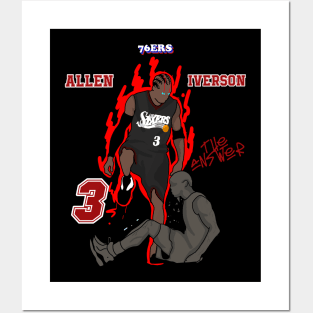 Allen Iverson Posters and Art